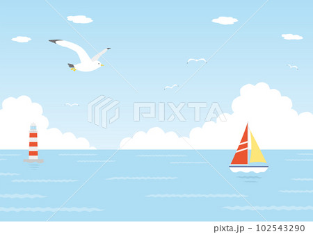 ♪未使用 海とヨットとカモメちゃんの置き物♪ ♪未使用 海とヨットとカモメちゃんの置き物♪ 02237008435.jpg