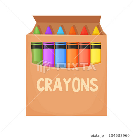 Crayon Stock Illustrations – 62,874 Crayon Stock Illustrations