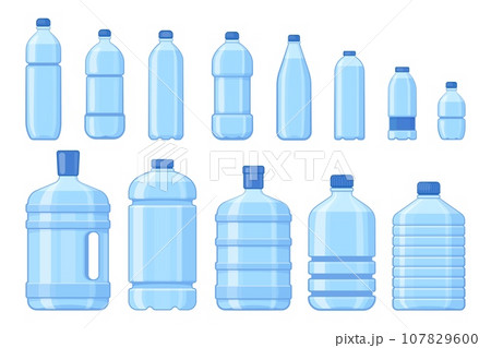 Plastic Bottles Stock Vector by ©AWesleyFloyd 57533901