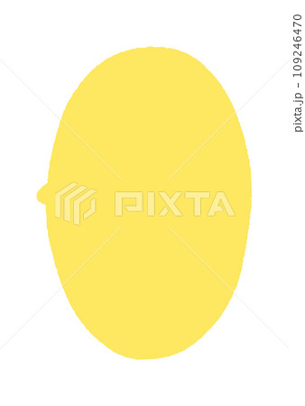 黄色の楕円のイラスト素材 - PIXTA
