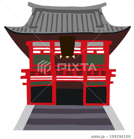 鎌倉八幡宮のイラスト素材 - PIXTA