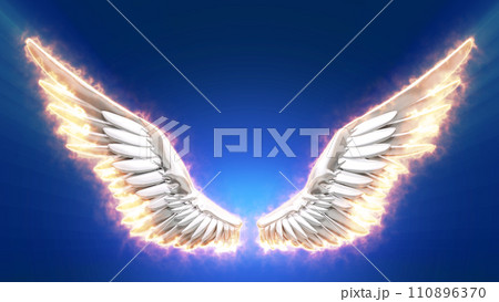 金の翼のイラスト素材 - PIXTA