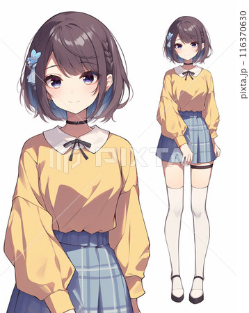 妹系 オファー 服 イラスト