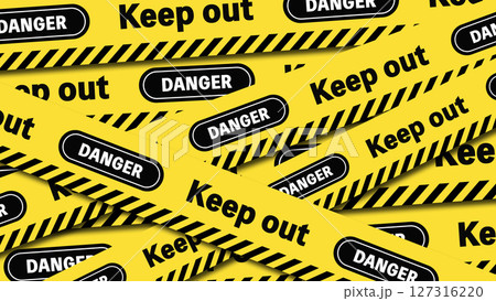 KeepOutのイラスト素材 - PIXTA