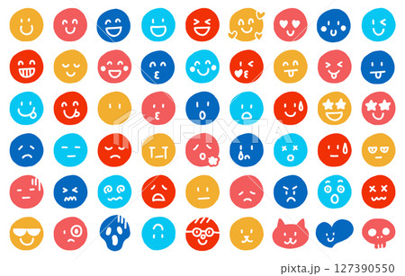 にこちゃんマークの写真素材 - PIXTA