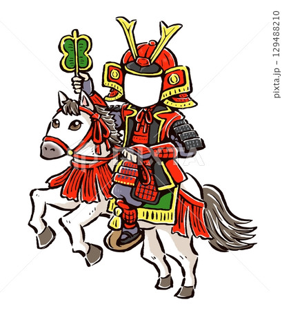 かわいい戦国武将のイラスト素材 - PIXTA