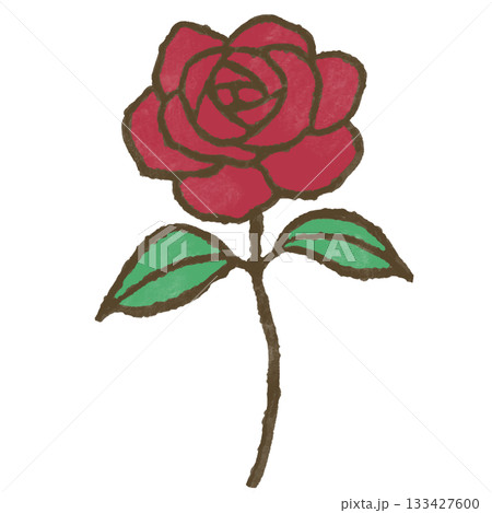 薔薇 バラ 版画の写真素材 - PIXTA