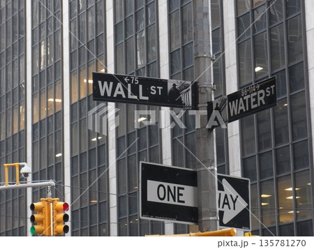 標識 ニューヨーク new york 道路標識の写真素材 - PIXTA