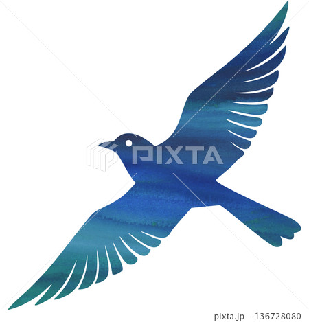 羽ばたく 鳥のイラスト素材 - PIXTA