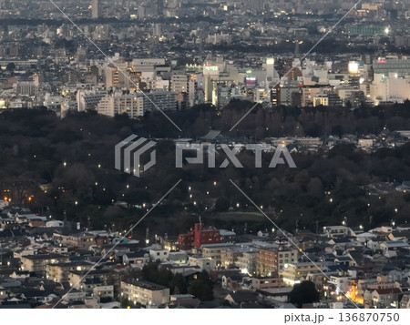 空撮 吉祥寺 街 都市の写真素材 - PIXTA