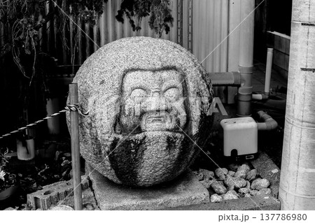 だるま 達磨 ダルマ 石像の写真素材 - PIXTA