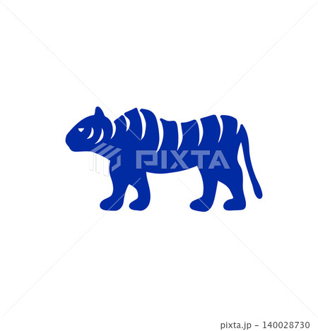 トラ 動物 シルエット 猛獣のイラスト素材 - PIXTA