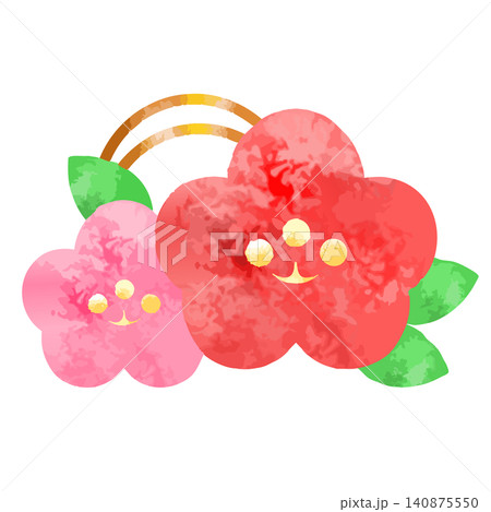 plum 花 日本画 梅の写真素材 - PIXTA